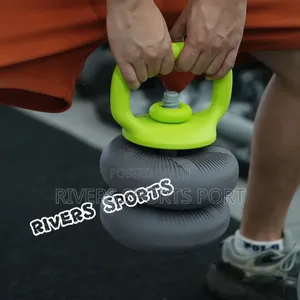 20kg Soft Adjustable Dumbbells, Kettlebells Barbell
