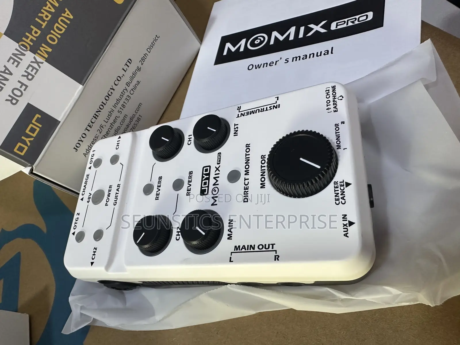 Joyo Momix Pro Audio Mixer for Smart Phone and Pc