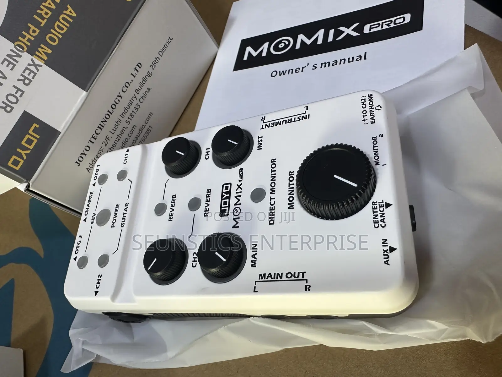 Joyo Momix Pro Audio Mixer for Smart Phone and Pc