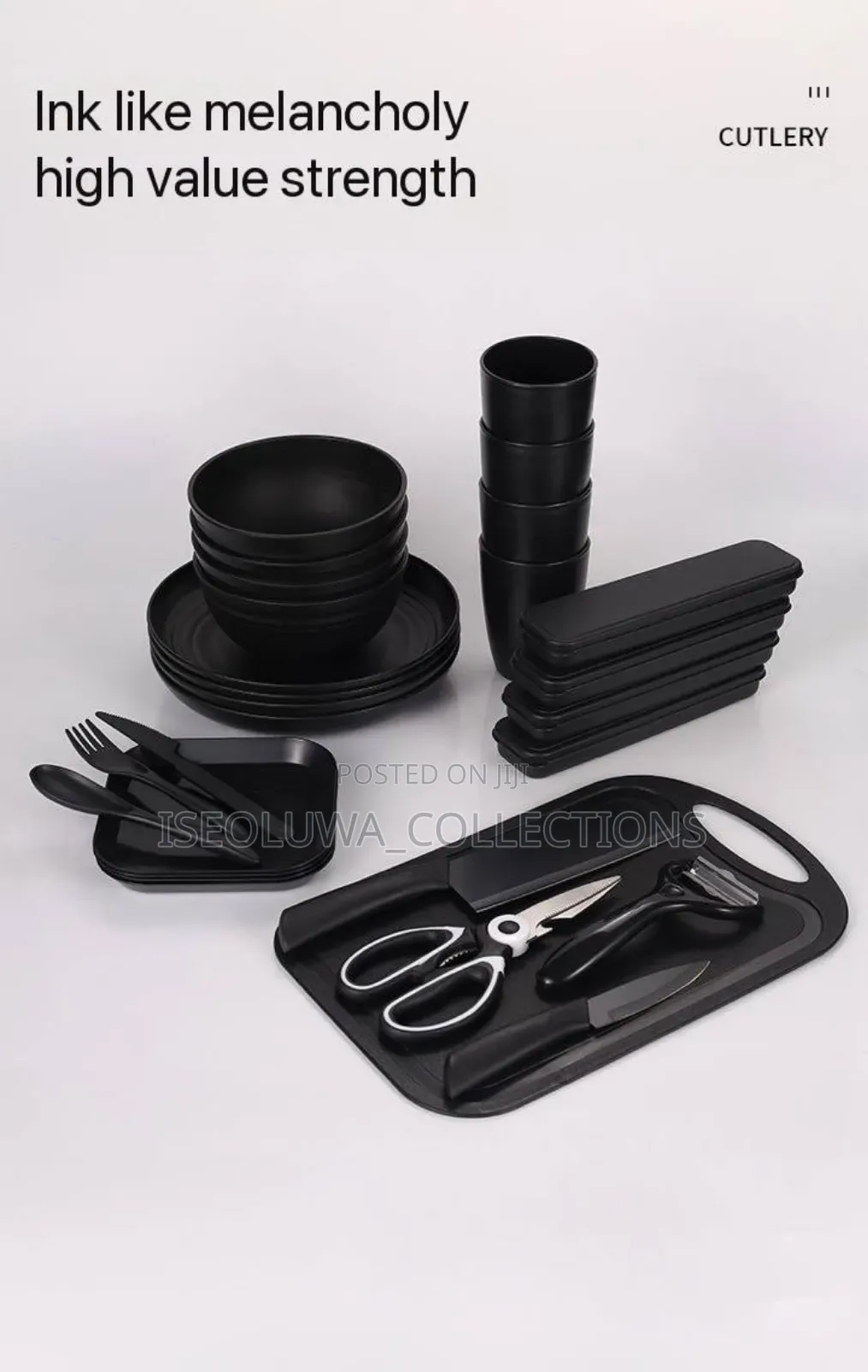 37pcs/Set Healthy Eco-Friendly Thickened Dinnerwares/Serving Set