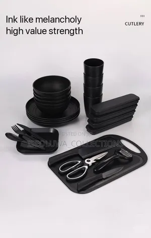 37pcs/Set Healthy Eco-Friendly Thickened Dinnerwares/Serving Set