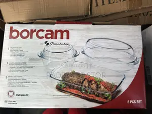 5 Pieces Set High-quality Borosilicate Glass Ovenware