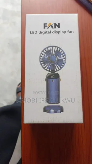 Hand Held Fan With Stand