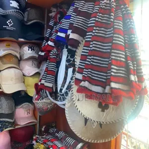 Igbo Traditional War Dance Wool Hat Cap. Men's Knitted Cap in Sizes