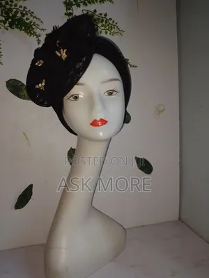 Black Flower Base Turbanator