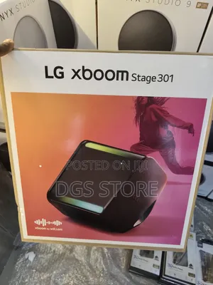 Lg Xboom Stage 301 240 Volts Bluetooth Speaker