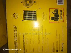 Sun King Table Fan – Cooling Without Power Failure!