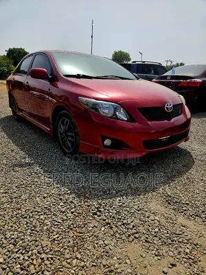 Toyota Corolla S 4dr Sedan (1.8L 4cyl 4A) 2009 Red