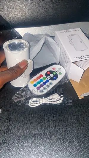 Rechargeable Magnetic Motion Sensor Night Light With Remote