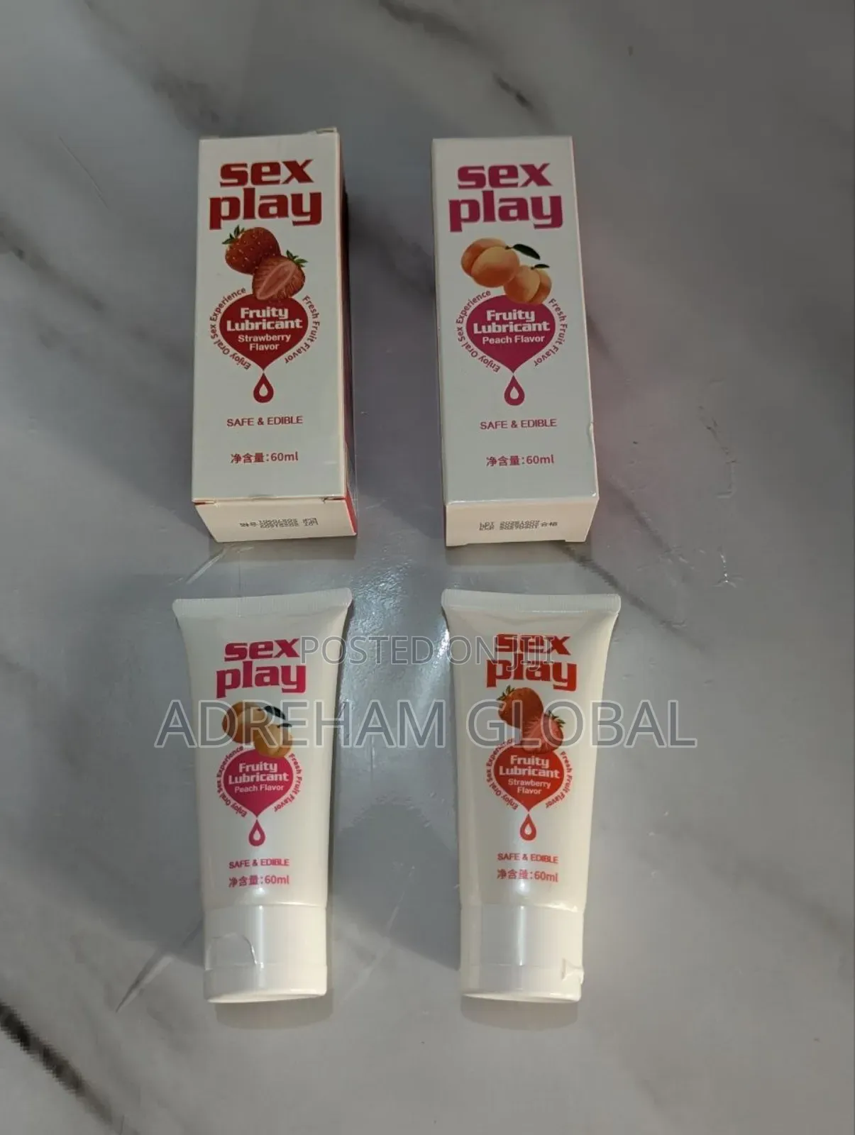 60ml Sex Play Waterbased Lubricant
