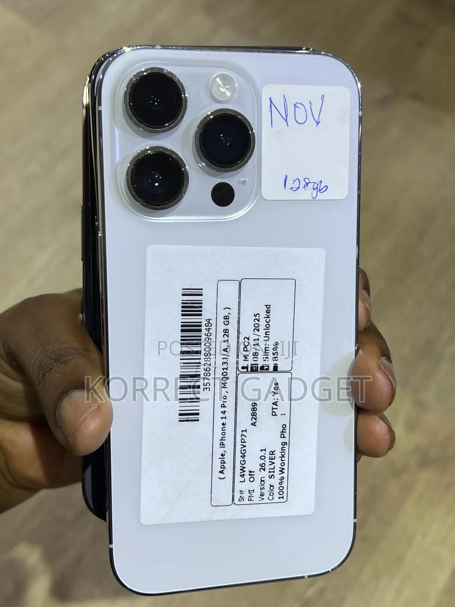 Apple iPhone 14 Pro 128 GB Silver
