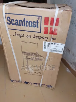 New in Scanfrost 4b Gas Cooker