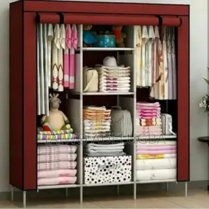 3 Partition Wardrobe With Cover