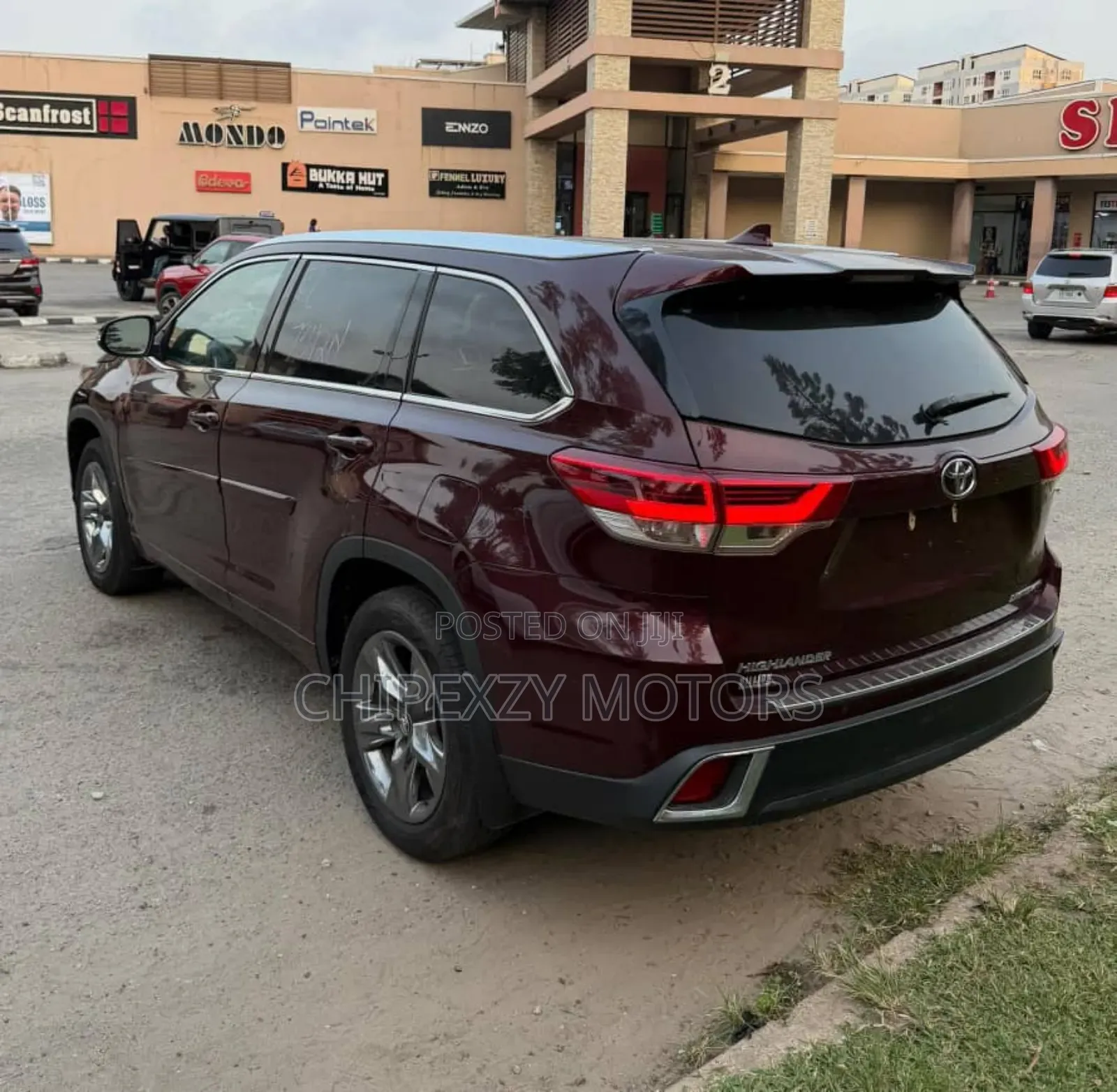 Toyota Highlander 2018 Red