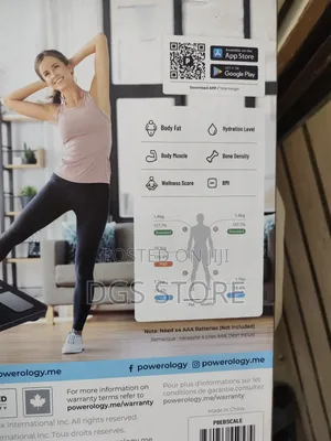 Powerology Advanced Precision Smart Scale