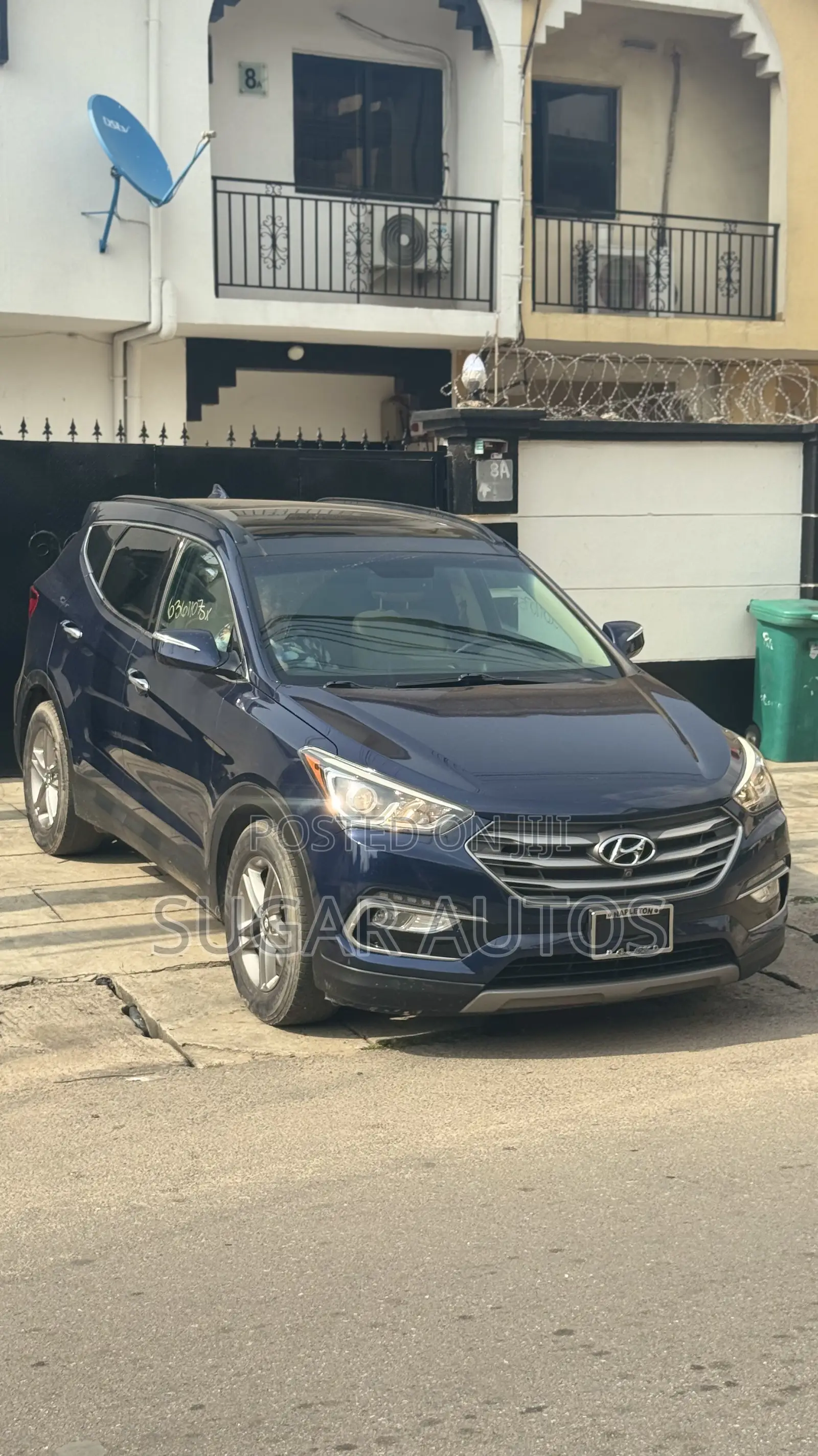 Hyundai Santa Fe Limited Ultimate AWD 2017 Blue