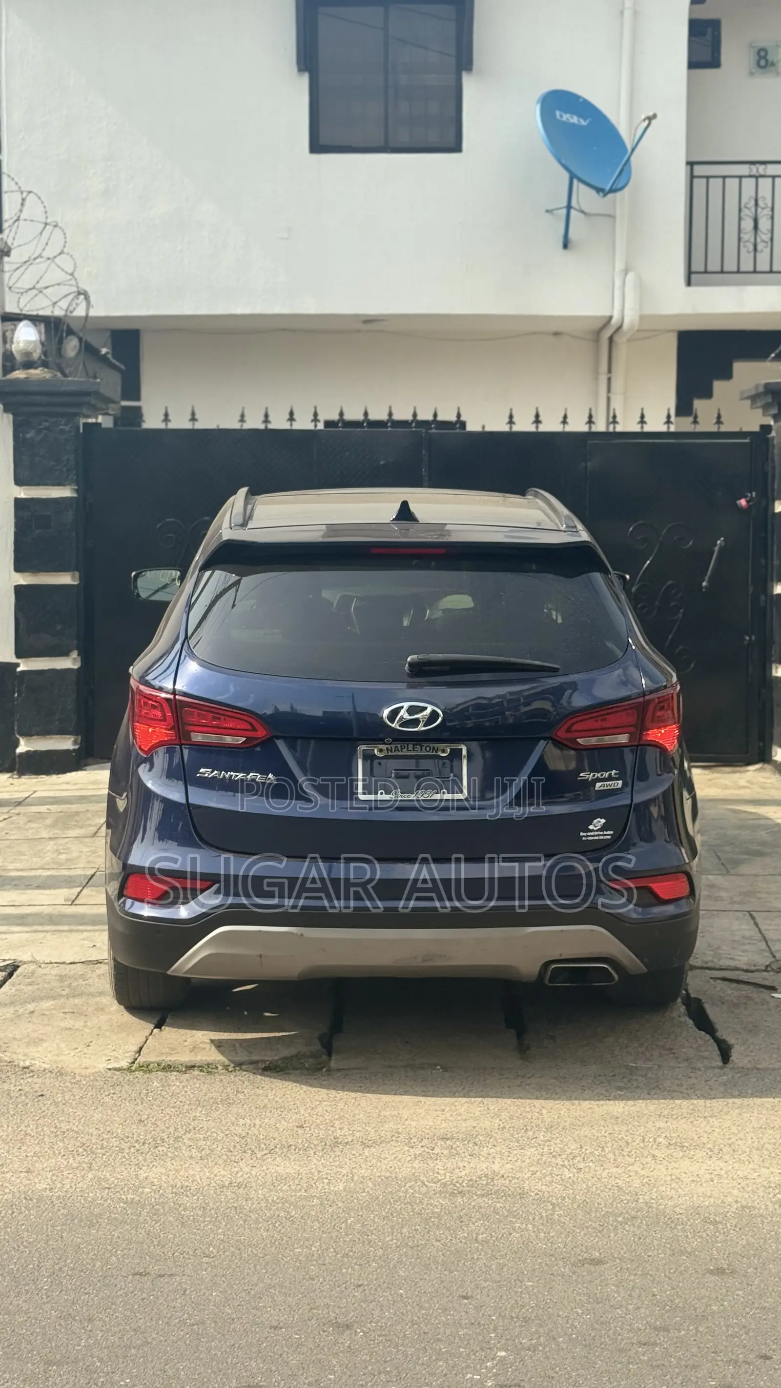 Hyundai Santa Fe Limited Ultimate AWD 2017 Blue