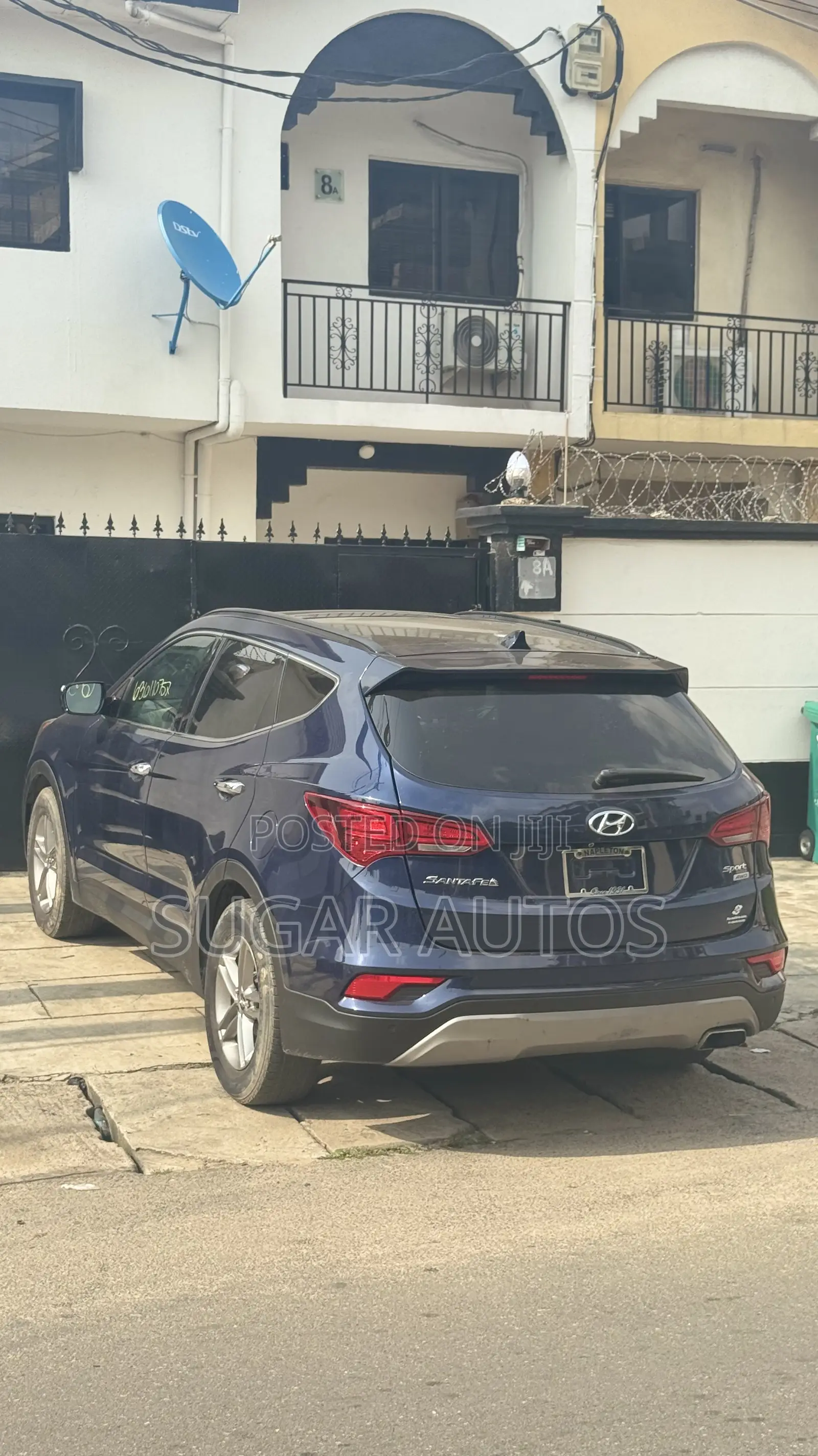 Hyundai Santa Fe Limited Ultimate AWD 2017 Blue