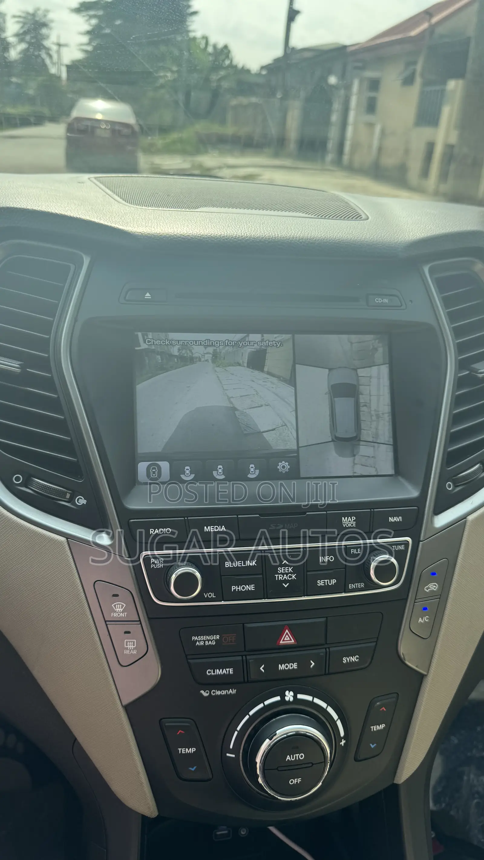 Hyundai Santa Fe Limited Ultimate AWD 2017 Blue