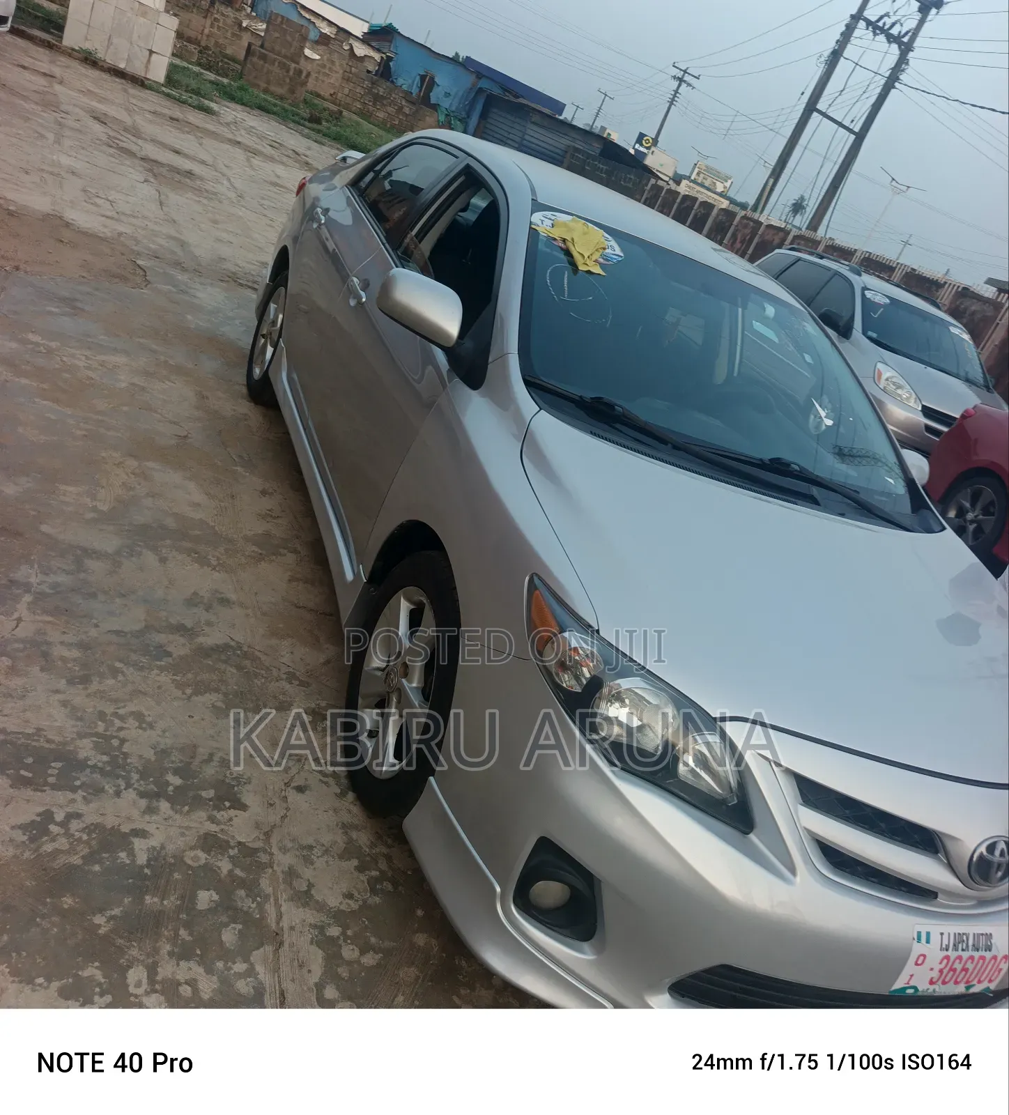 Toyota Corolla 2011 Silver