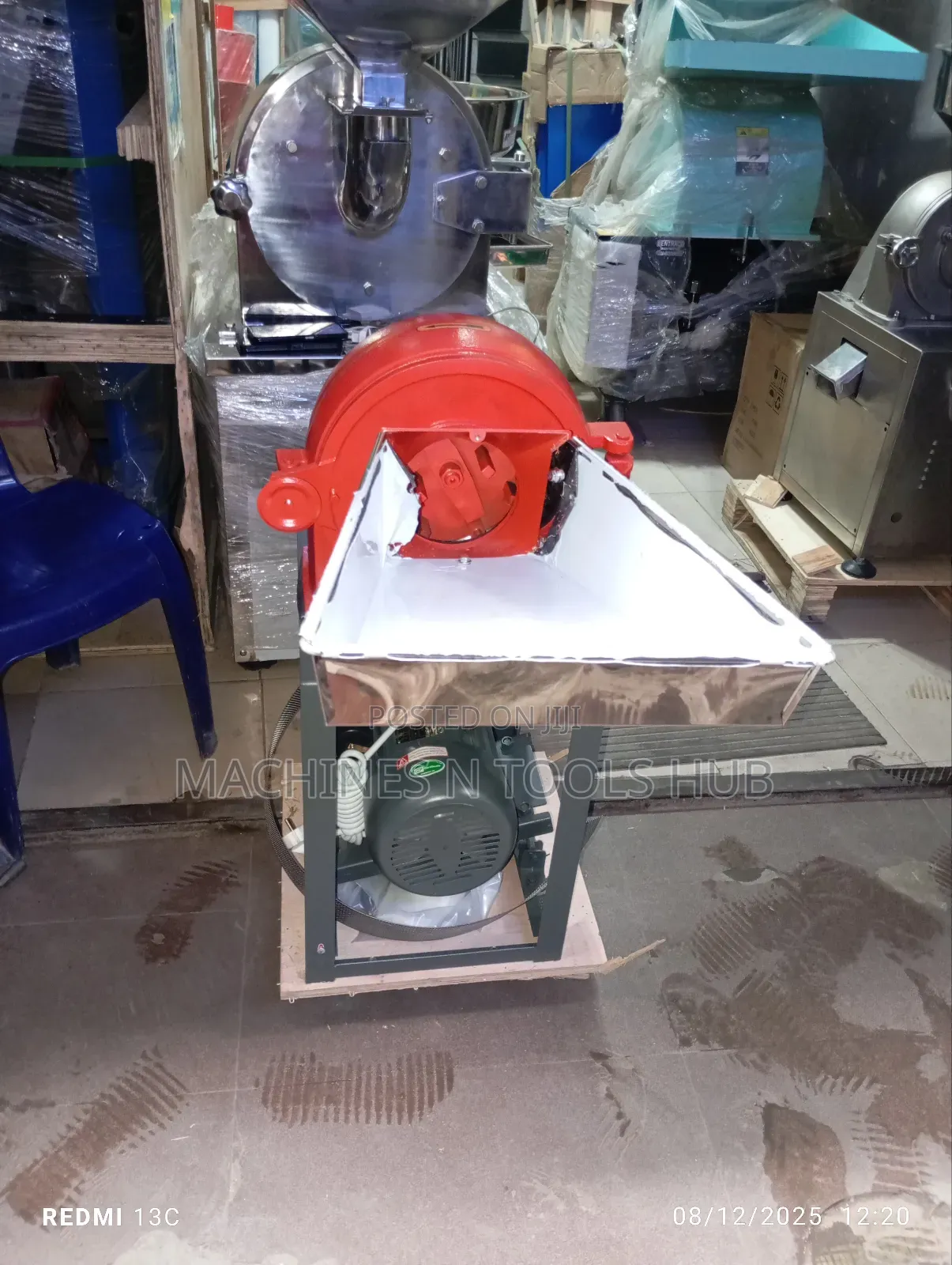 Electric Disc Mill Machine.