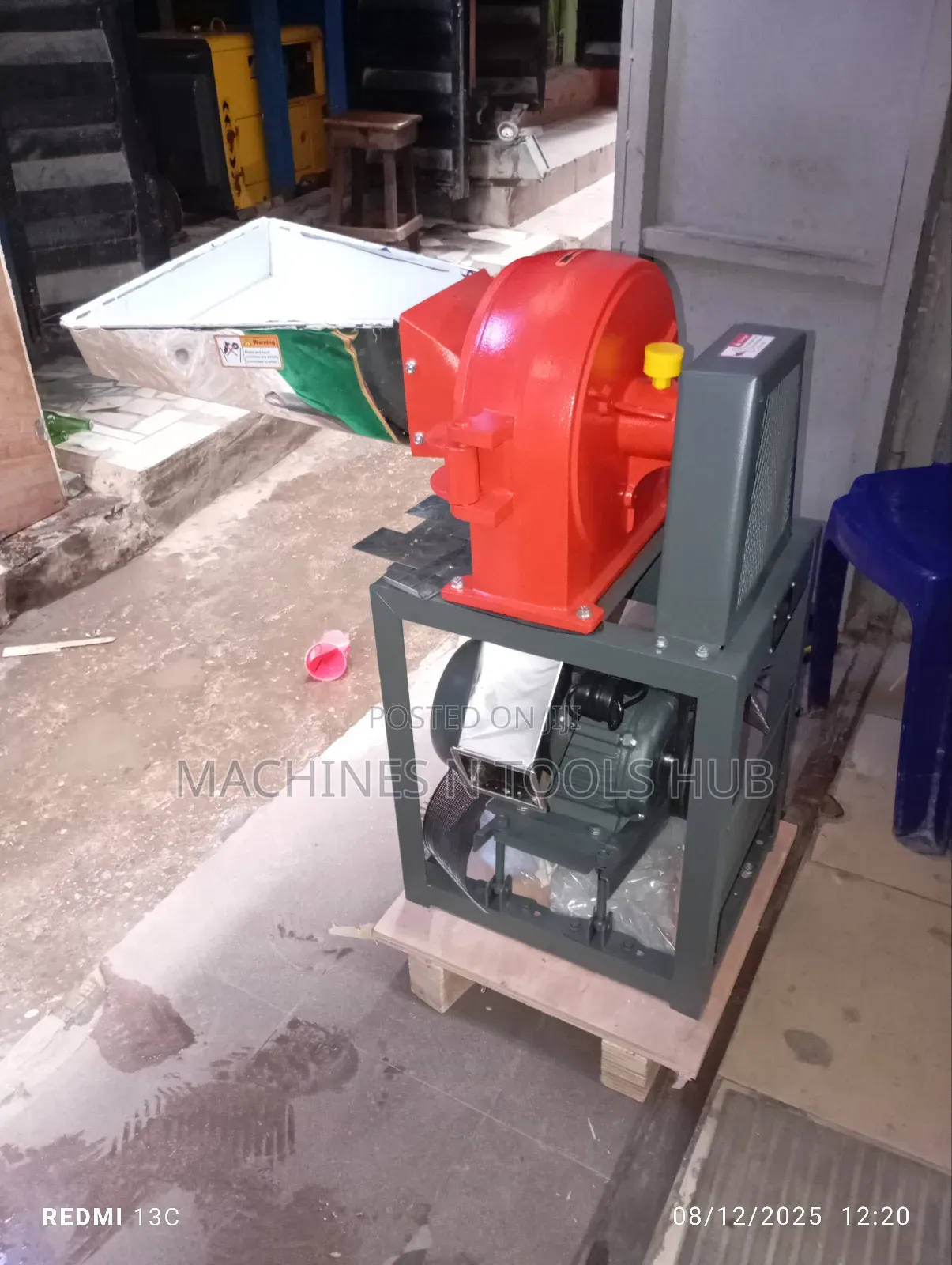 Electric Disc Mill Machine.