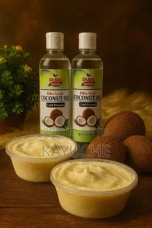 Cold Pressed Coconut Oil and Shea Butter