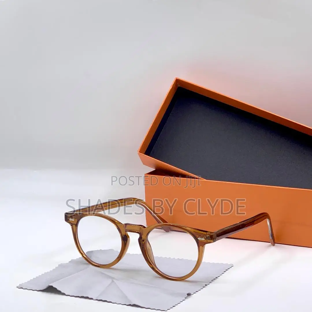 Stylish Round Eyeglasses - Light Frames, Brand New!