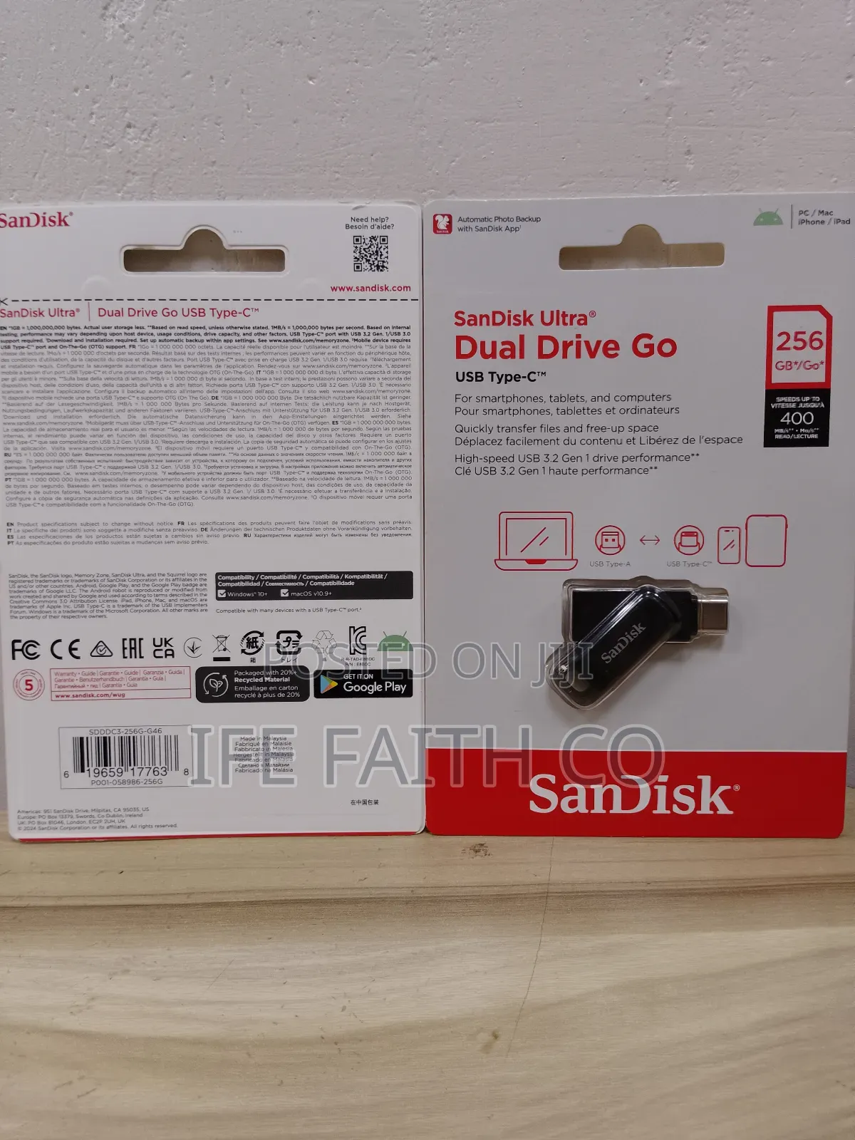 Sandisk 256gb Ultra Type-C Otg Flash Drive