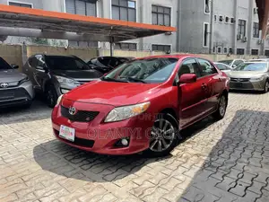 Toyota Corolla 2009 Red