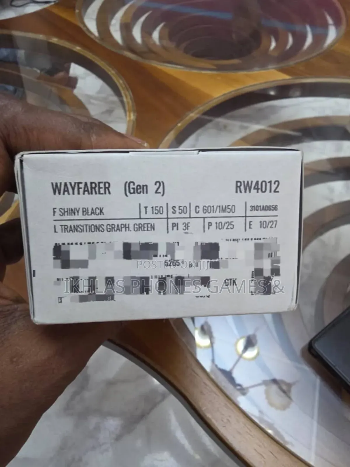 Rayban Meta Wayfarer Ai Glasses