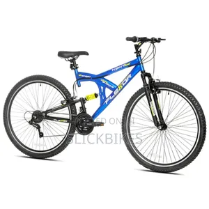 29" Kent Flexor Dual Suspension Mountain Bike, Adult Ages 14+, Blue