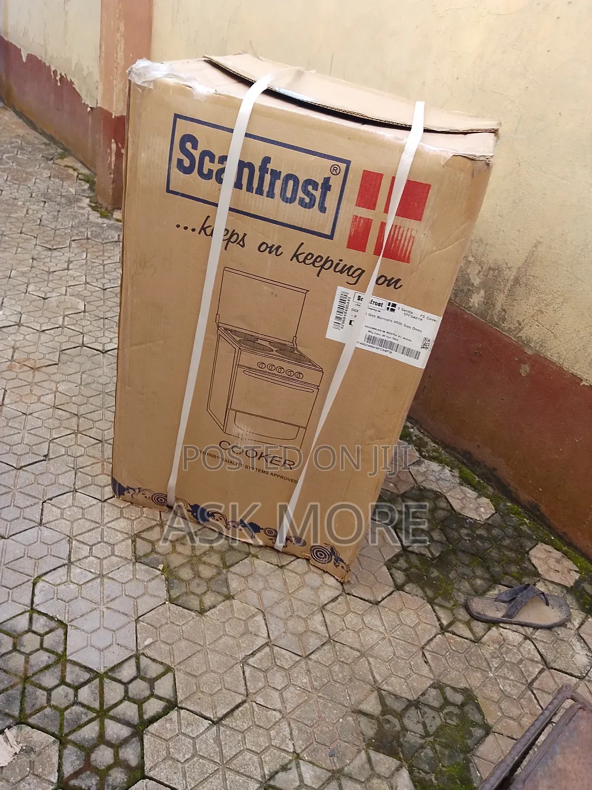Manual Control Scanfrost 4b Gas Cooker