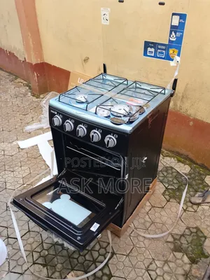 Black Color Scanfrost 4b Gas Cooker (50cm)