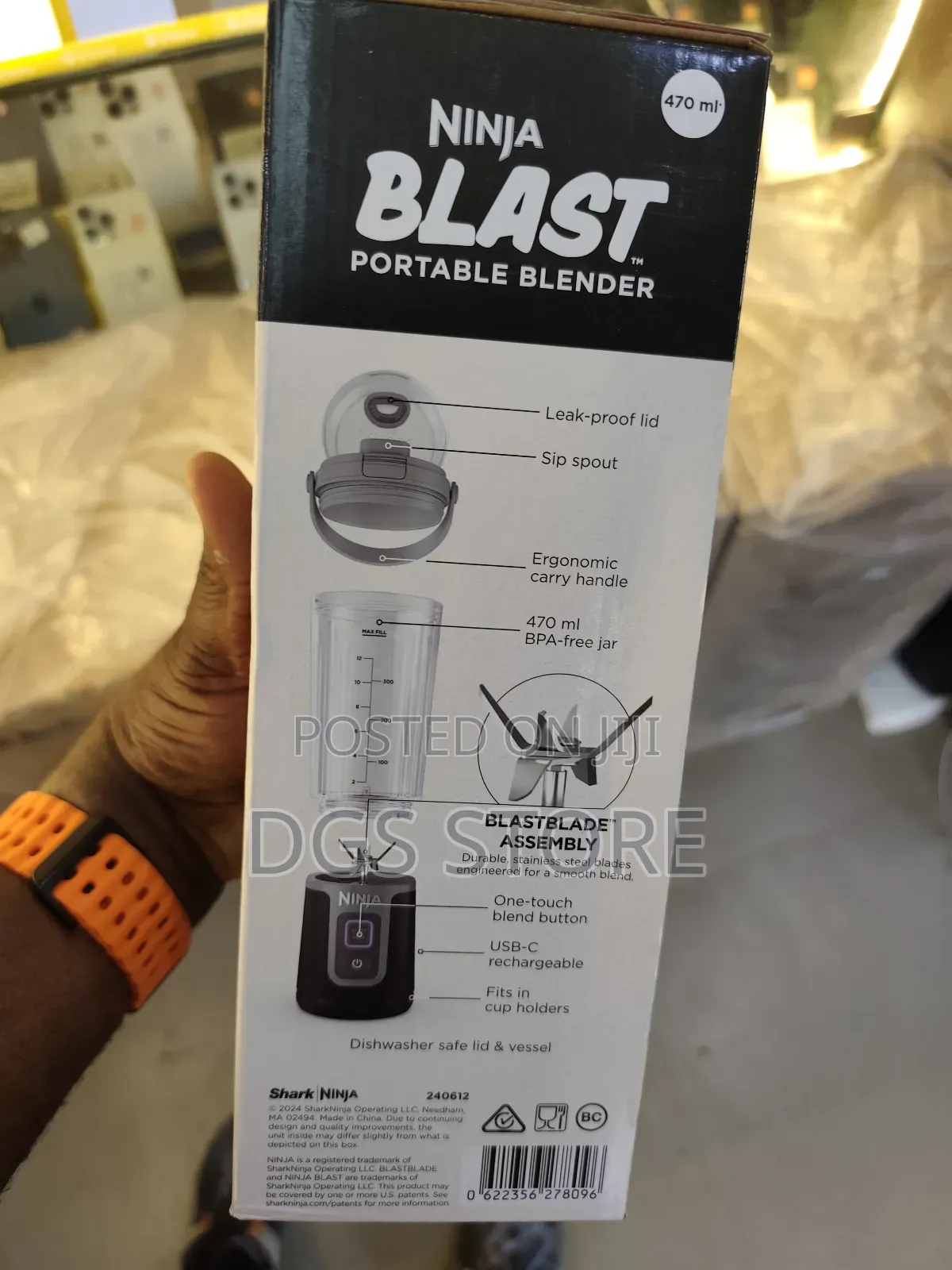 Ninja Blast Portable Blender 470ml