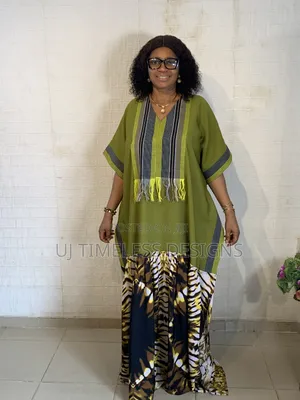 Beautiful Boubou Dress With Asoke Design