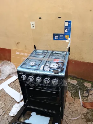 Floor Standing Black Color Scanfrost 4b Gas Cooker