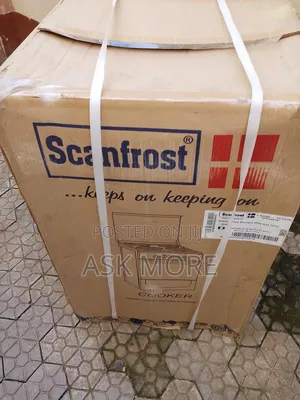 Improved Scanfrost 4 Burner Gas Cooker