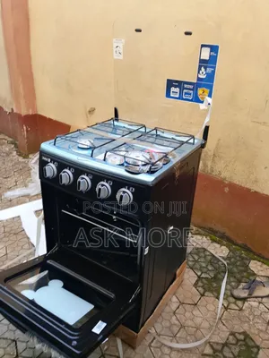 Metal Steel Scanfrost 4b Gas Cooker