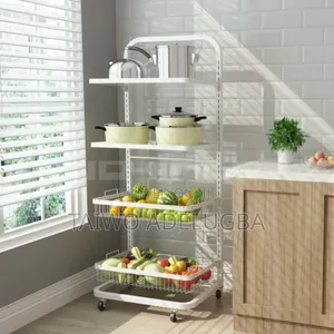4 Layers Multifunctional Kitchen Rack