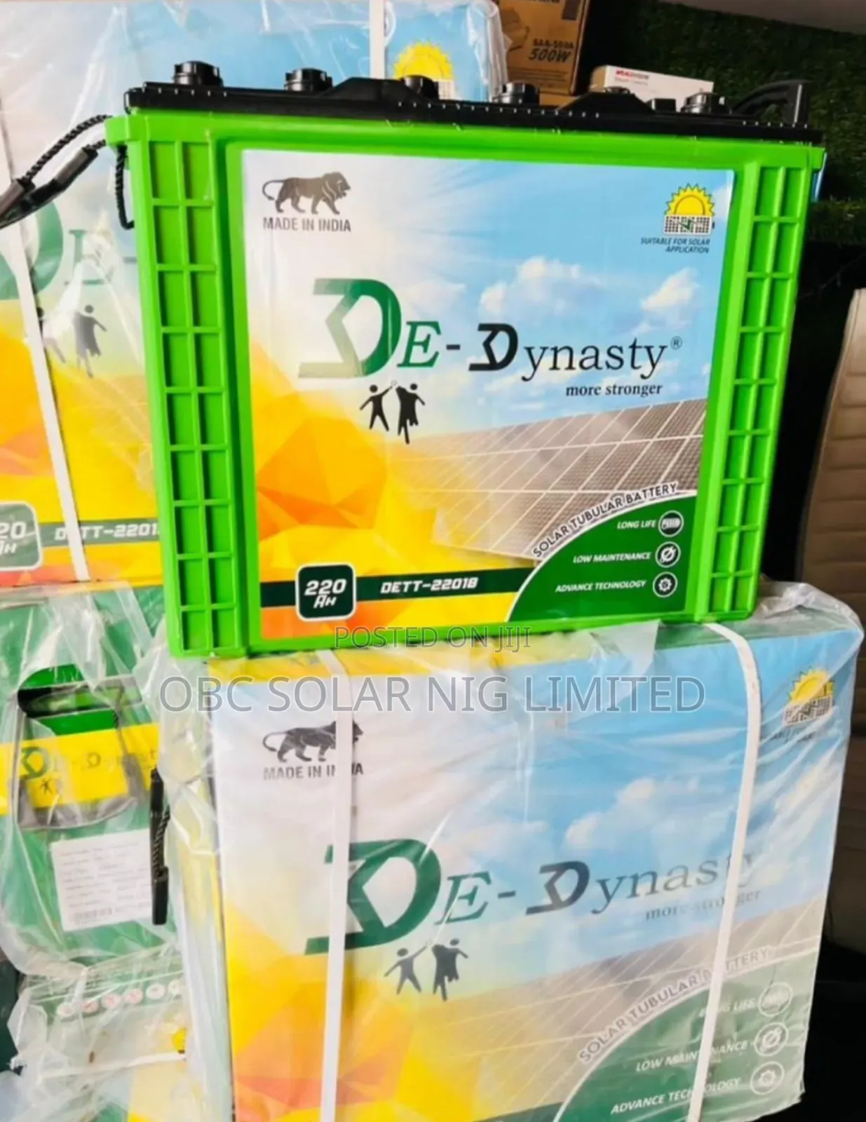 De Dynasty Deep Cycle Solar Battery