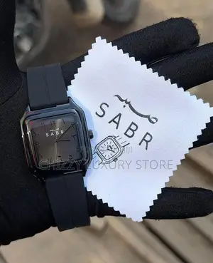 Sarb Quality Men Rubber Strap Wristwatch