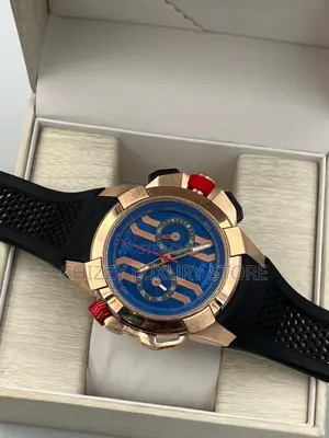 Jacob Co Quality Rubber Strap Wristwatch