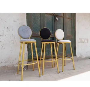 Bar Stool Vip With Round Back
