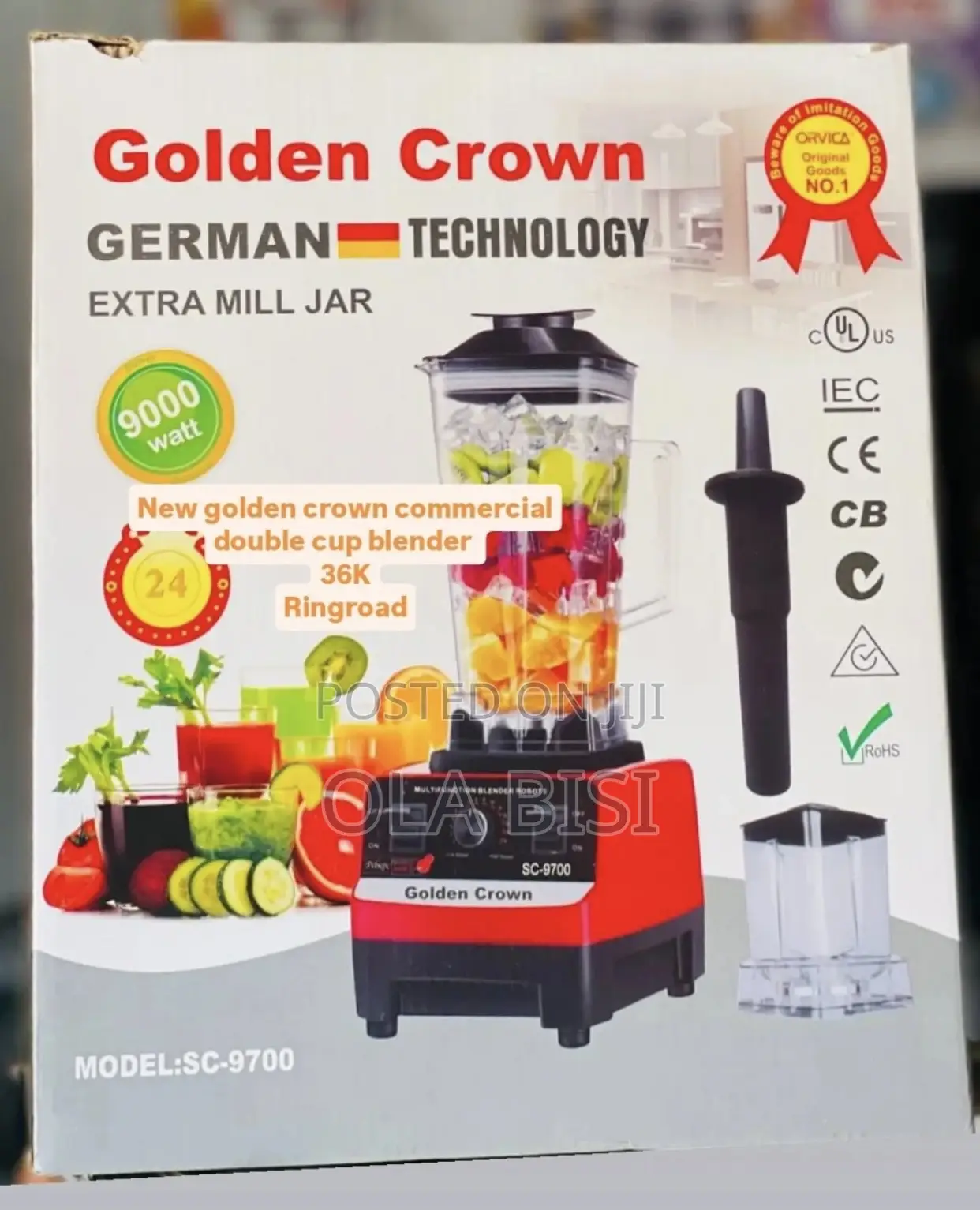 Golden Crown Blender