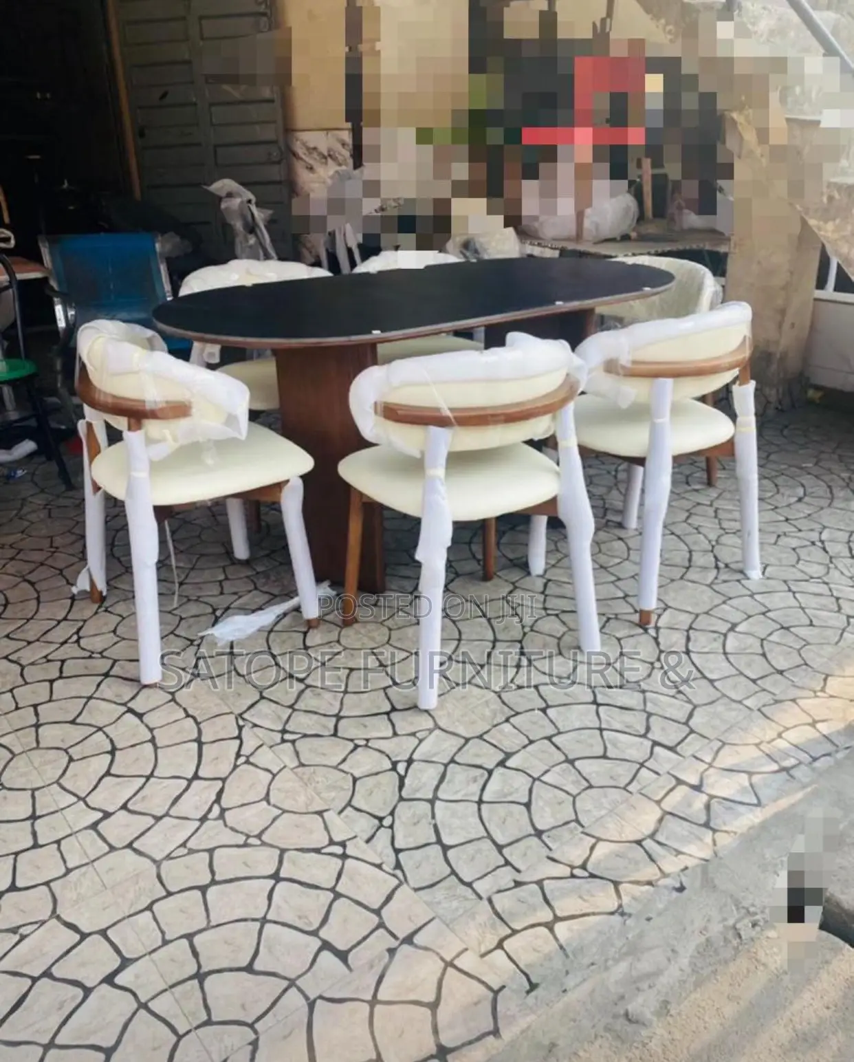 Elegant Design Coffee Dining Set by 6