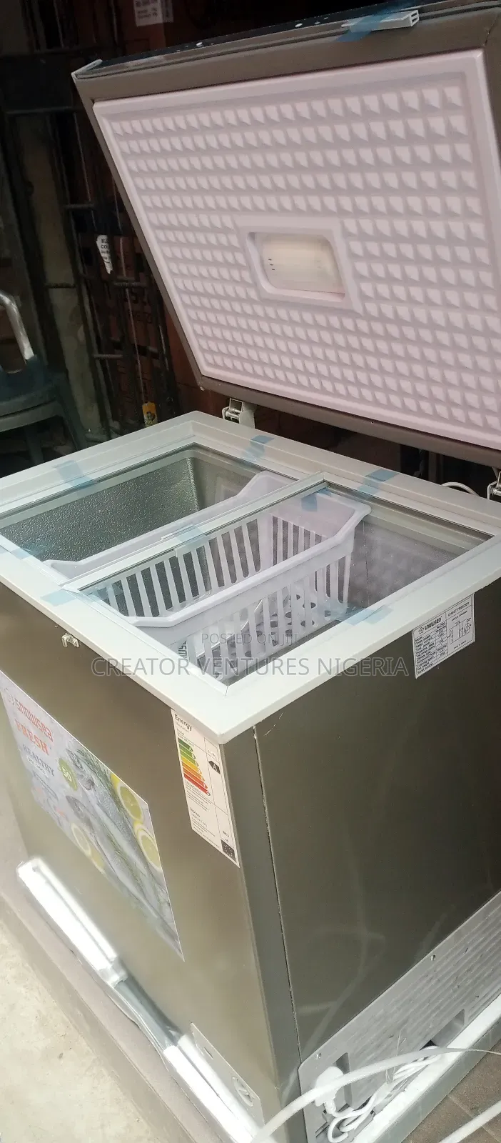 Snowsea Deep Freezer, Anti-Rust Body, Low Voltage