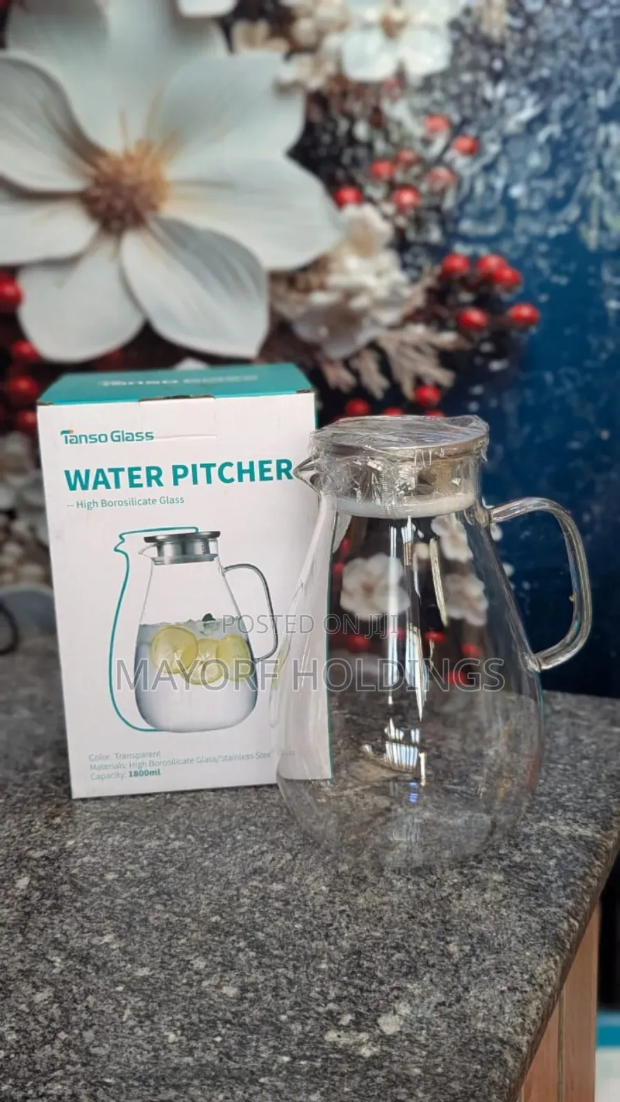 Glass/Water/Juice Jug