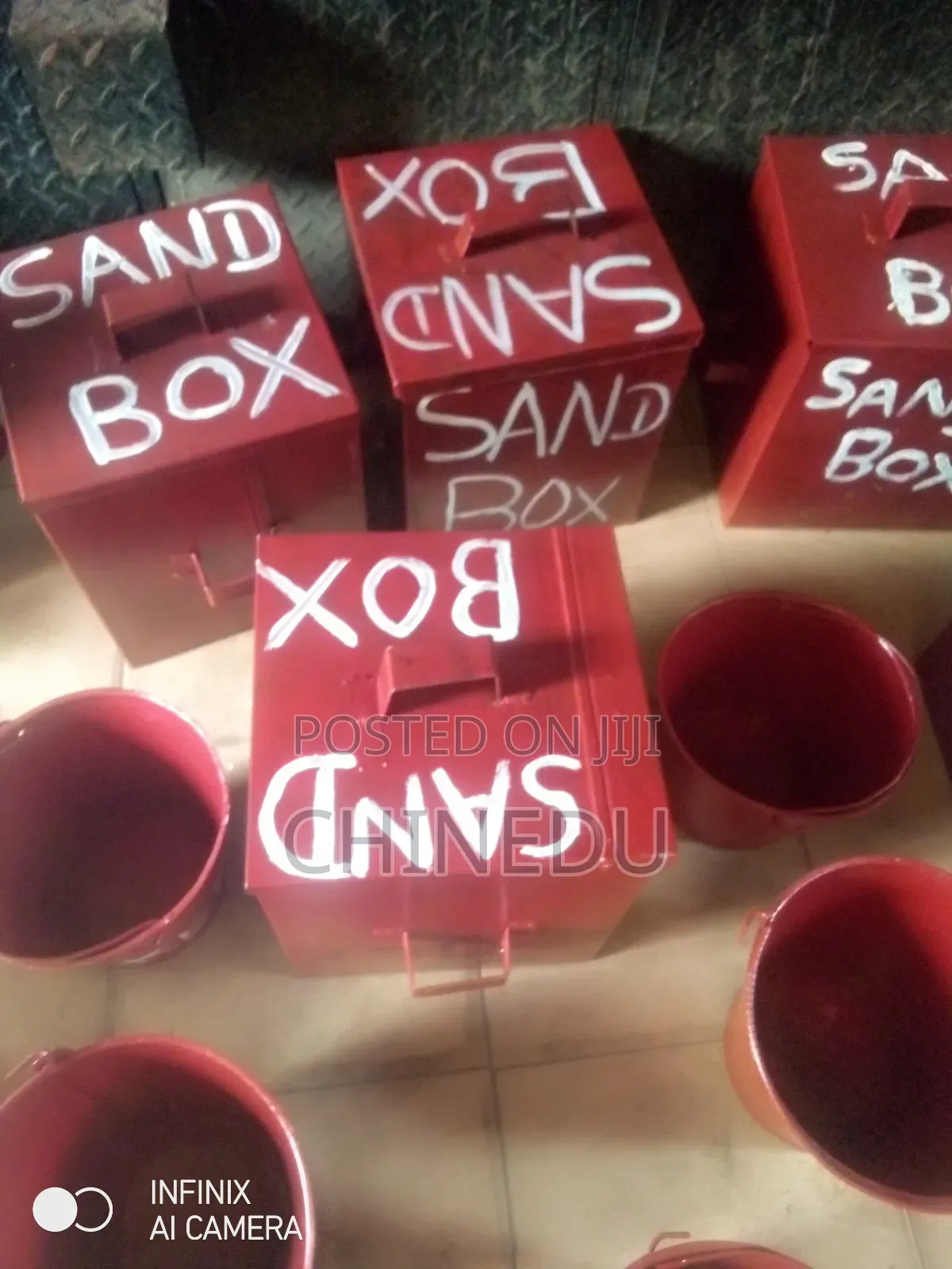 Fire Sand Box