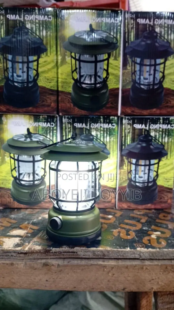 Solar Powered Led Camping Lantern With Usb Charging Waterproof 